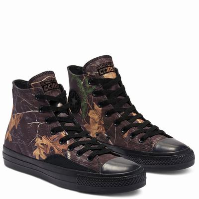 Férfi Converse CONS REALTREE XTRA® COLORS™ CTAS Pro Magasszárú Cipő CO1357862 Fekete/Fehér